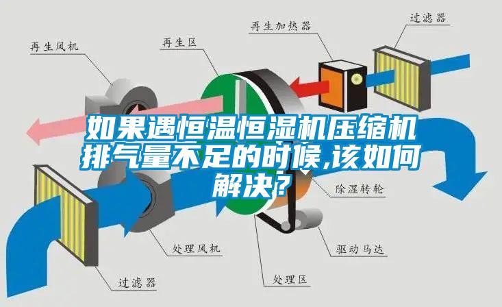 如果遇恒溫恒濕機壓縮機排氣量不足的時候,該如何解決？