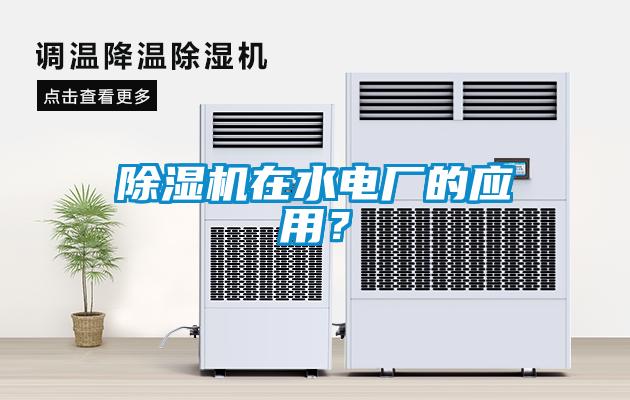 除濕機(jī)在水電廠(chǎng)的應(yīng)用？