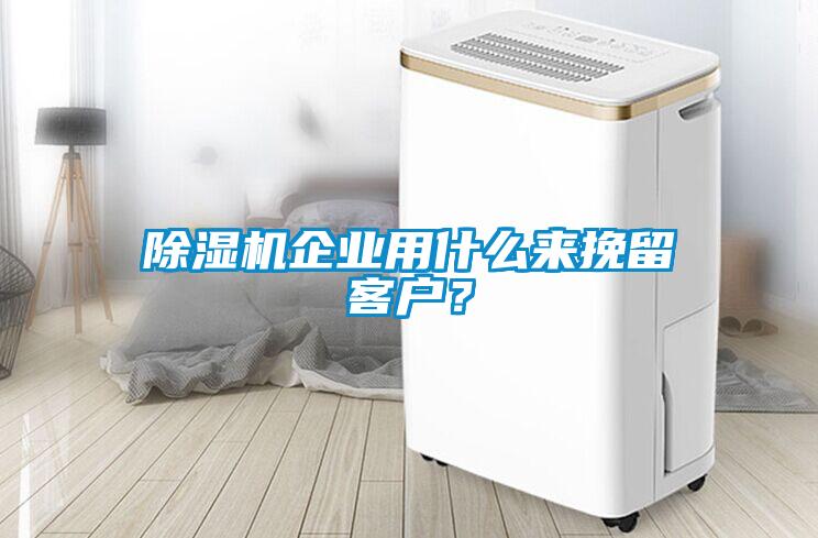 除濕機(jī)企業(yè)用什么來挽留客戶？