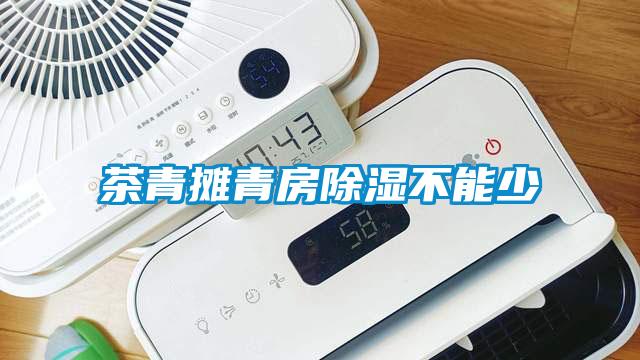 茶青攤青房除濕不能少