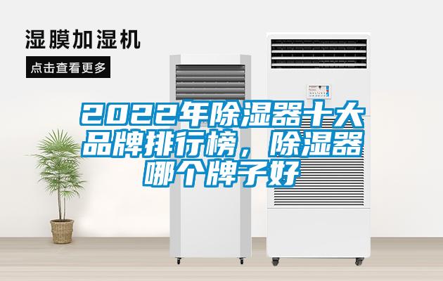 2022年除濕器十大品牌排行榜，除濕器哪個牌子好