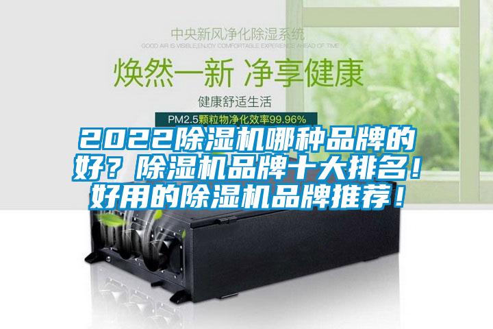 2022除濕機(jī)哪種品牌的好？除濕機(jī)品牌十大排名！好用的除濕機(jī)品牌推薦！