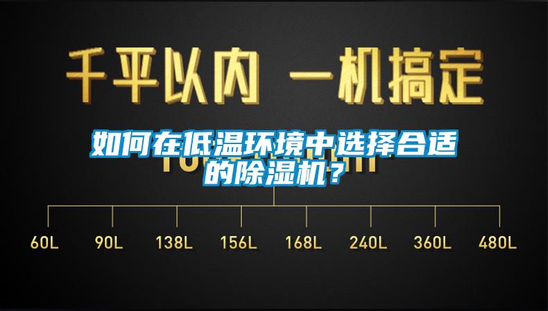 如何在低溫環(huán)境中選擇合適的除濕機？