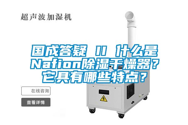 國成答疑 II 什么是Nafion除濕干燥器？它具有哪些特點？