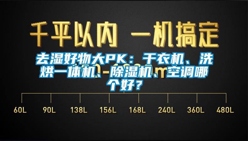 去濕好物大PK：干衣機、洗烘一體機、除濕機、空調(diào)哪個好？