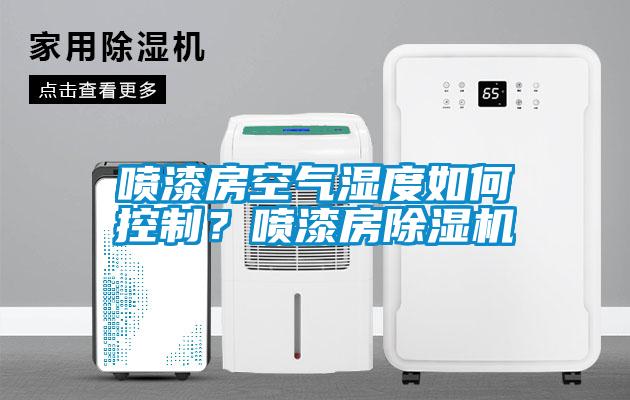 噴漆房空氣濕度如何控制？噴漆房除濕機(jī)