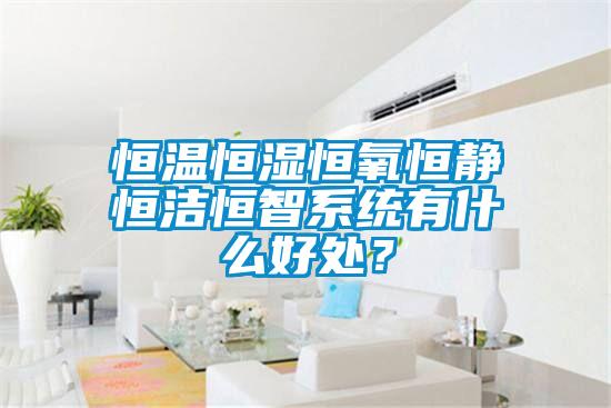 恒溫恒濕恒氧恒靜恒潔恒智系統(tǒng)有什么好處？