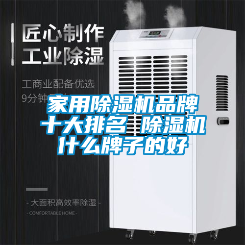 家用除濕機品牌十大排名 除濕機什么牌子的好