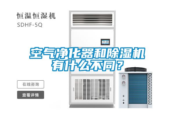 空氣凈化器和除濕機(jī)有什么不同？