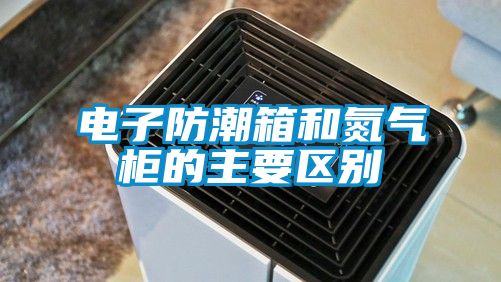 電子防潮箱和氮?dú)夤竦闹饕獏^(qū)別