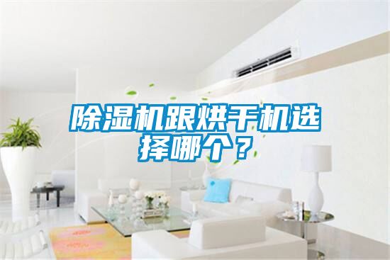 除濕機跟烘干機選擇哪個？